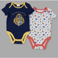 T20427: Baby  Harry Potter 2 Pack Bodysuits (0-12 Months)
